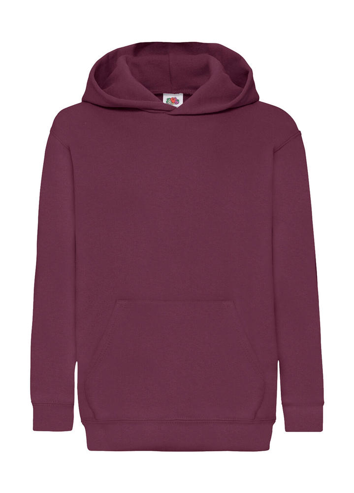 Kids' Classic Hooded Sweat - Burgundy
