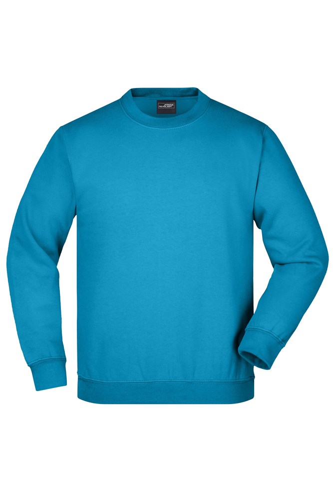 Round-Sweat Heavy Junior - Turquoise (ca. Pantone 312C)