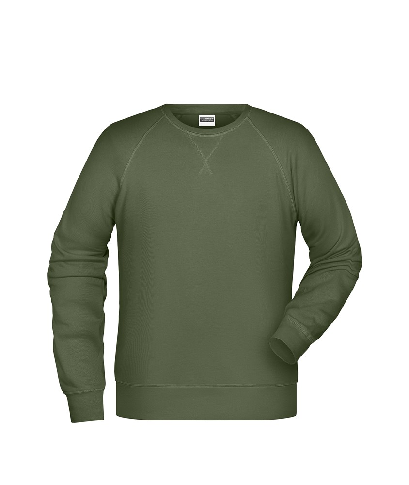 Men's Sweat OCS Blended & RCS - Olive (ca. Pantone 7497C)
