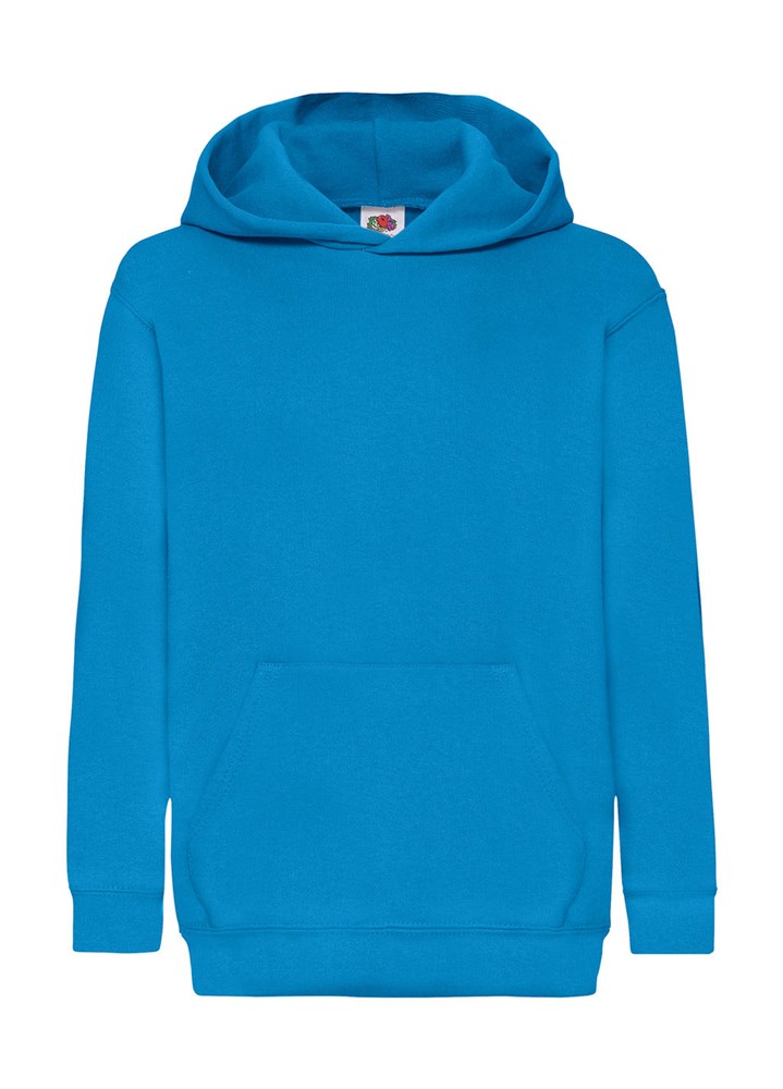 Kids' Classic Hooded Sweat - Azure Blue