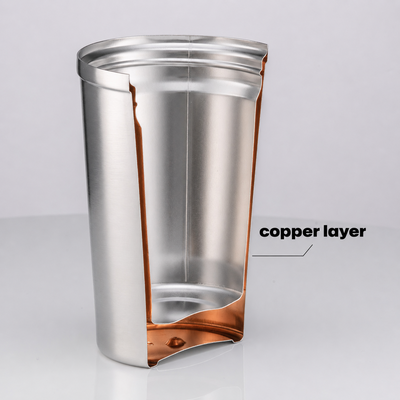 Dynamic Set: Kaffeebecher 370 ml & Automatikschirm, RotRot