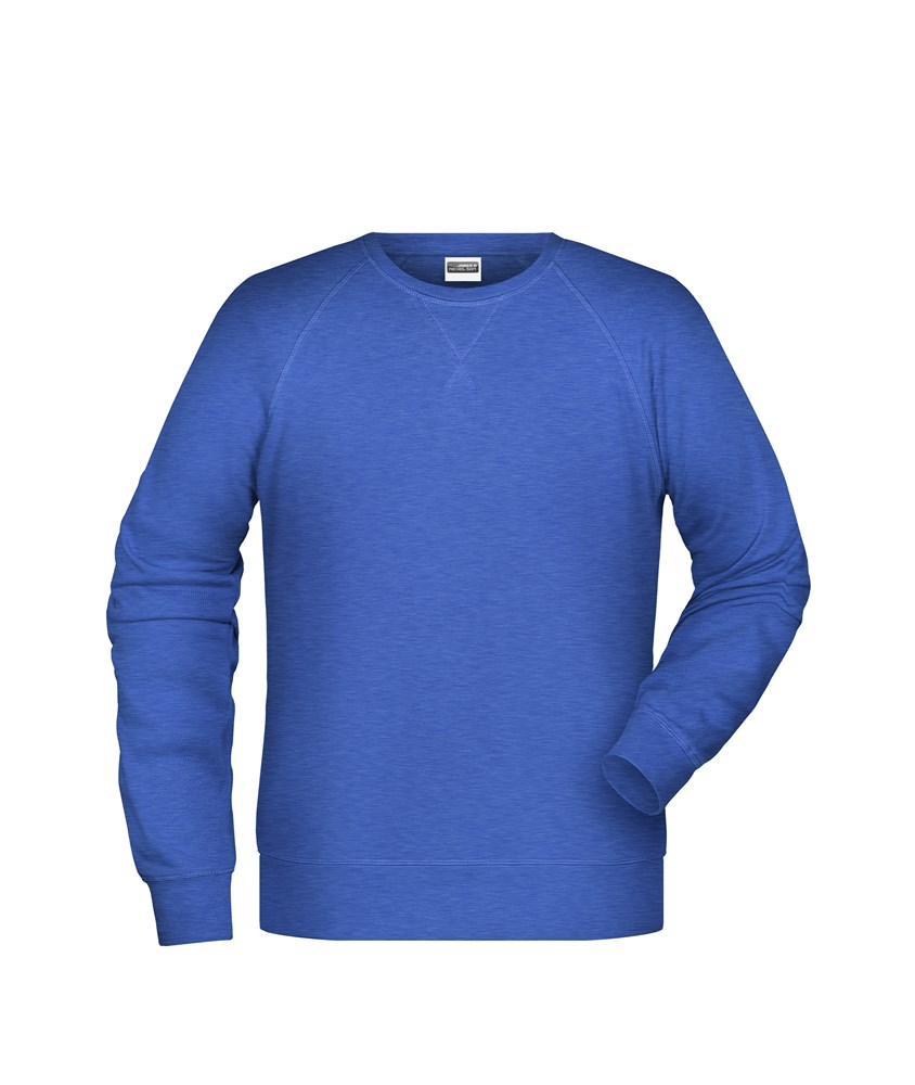 Men's Sweat OCS Blended & RCS - Royal-heather (ca. Pantone 104-8C)