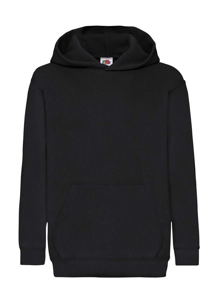 Kids' Classic Hooded Sweat - Black
