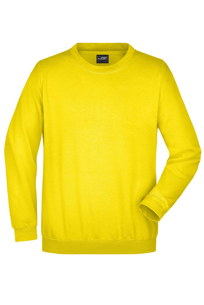 Round-Sweat Heavy - Sun-yellow (ca. Pantone 116C)