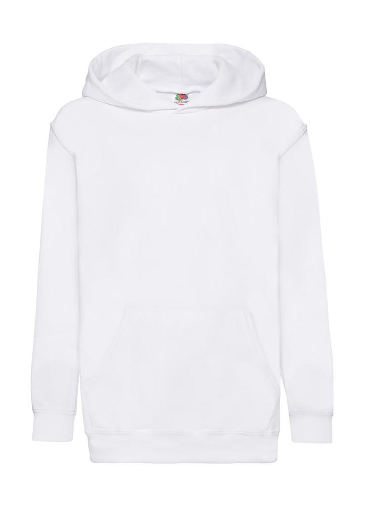 Kids' Classic Hooded Sweat - White