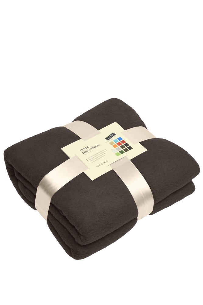 Fleece Blanket - Brown (ca. Pantone Black4C)