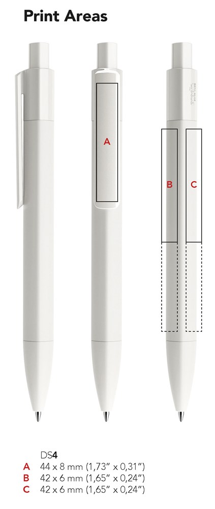 Prodir DS4 PMM MattWeiß matt